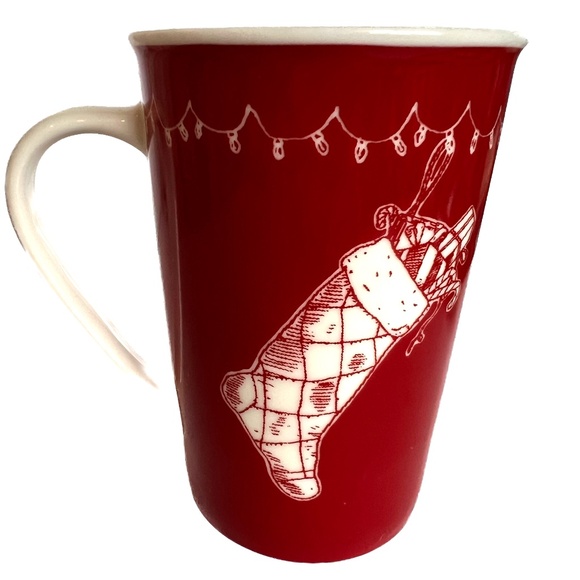Starbucks Mug Coffee Holiday Christmas 2005 It Only Happens Once 12 oz 4 3/4" - Picture 2 of 7